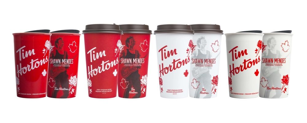 Tim Hortons Just Released Limited Edition Shawn Mendes Cups