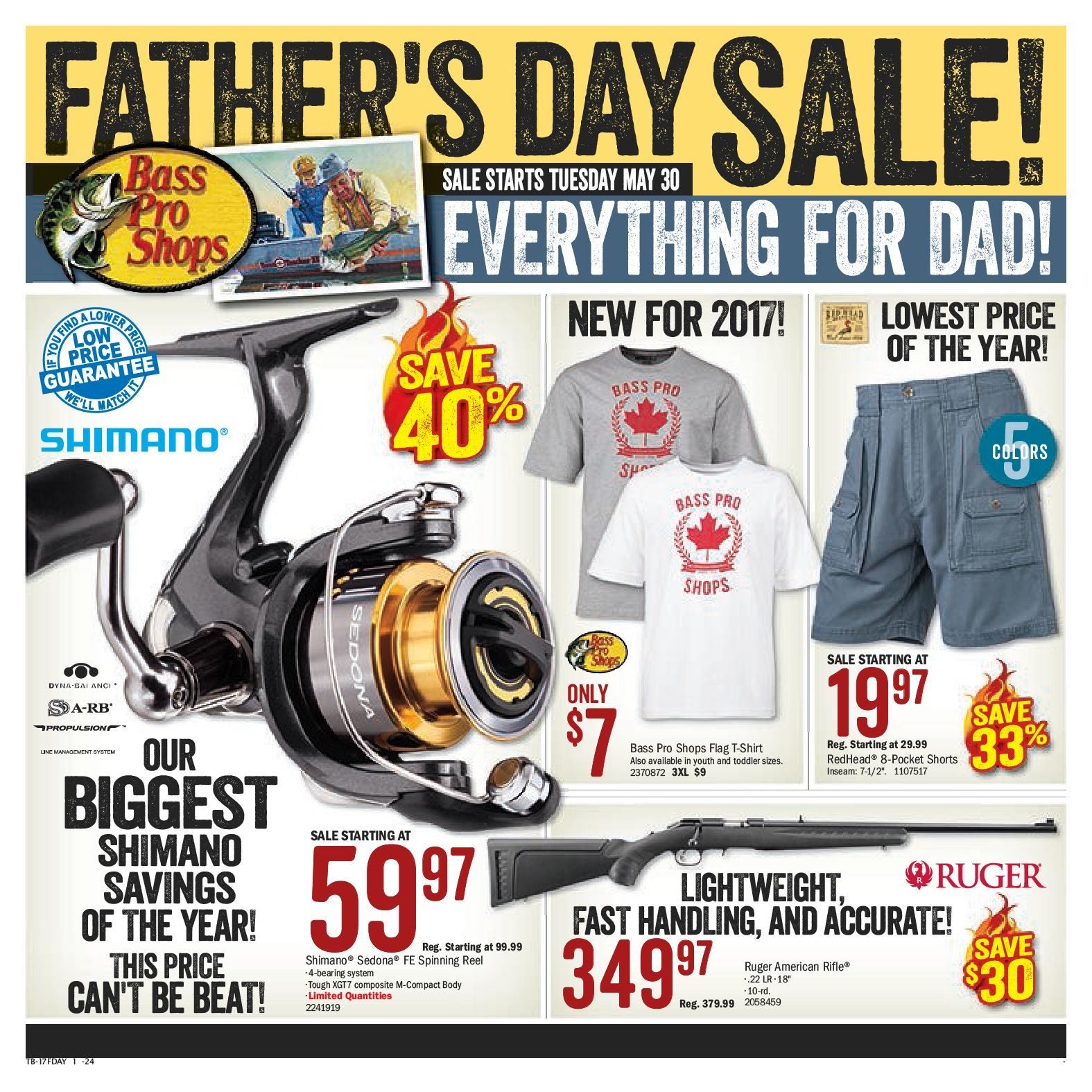 bass pro shop father's day sale