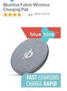 12$ for 10W Fast Fabric Wireless Charging Pad with USB cable