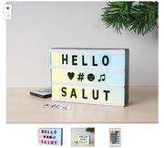 6.72$ for Mini color changing message board with remote [YMMV] [In store only]