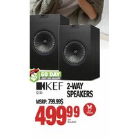 Kef 2-Way Speakers
