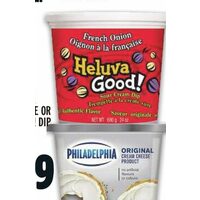 Philadelphia Cream Cheese or Heluva Good! Dip