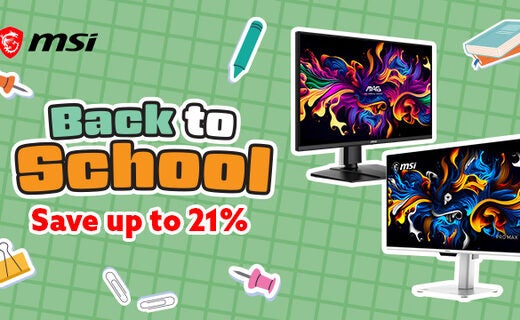 BTS Deals! MSI Gaming Monitors, Save up to $200 — Limited Time