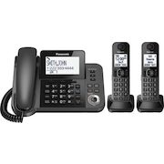 Panasonic KXTGF352M Digital Corded/Cordless Phone with Answering System and 2 Handsets - $99.50 ($30.00 off)