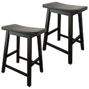 Orson Transitional Bar Height Bar Stool - Set Of 2 - Capuccino - $99.99 ($100.00 off)