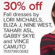 Fall Dresses by Lori Michaels, Eliza J, Nine West, and More - 3 Days Only - 30% off