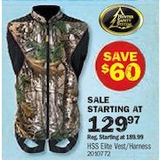 Hunter Safety Systems Elite Treestand Harness Vest - From $129.97 ($60.00 off)