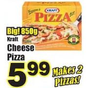 Kraft Cheese Pizza - $5.99