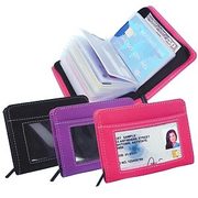 Security Credit Card & Cash Pleather Wallet  - $7.99