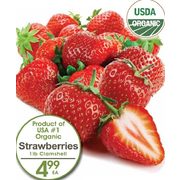 Organic Strawberries - $4.99