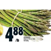 Asparagus - $4.88/lb