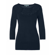 Navy Lace Pullover Sweater - $29.99 ($10.00 Off)