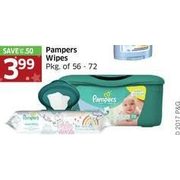 Pampers Wipes  - $3.99 (Up to $0.30 off)