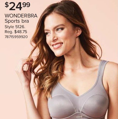 WonderBra Canada - Stay in shape and in style. High Impact Sports