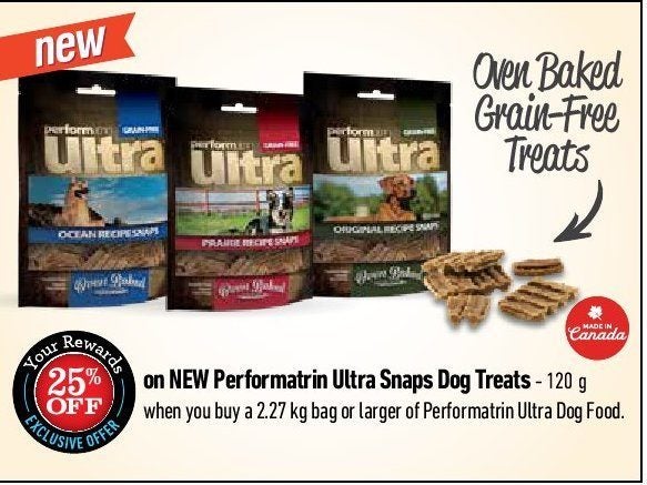 Performatrin ultra dog top treats