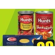 Barilla Pasta Hunt's Thick & Rich Pasta Sauce to Tomato Sauce - $0.99 (Up to $1.00 off)