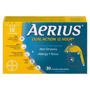 Reactine Allergy Tablets Liquid Gels Claritin Tablets, Aerius Allergy or Dual Action Tabs or Flonase Spray - $24.99