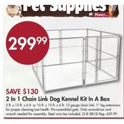 Peavey mart sales dog kennel