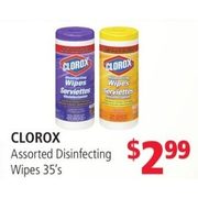 Clorox Disinfecting Wipes - $2.99