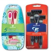 Compliments 5 Blade Disposable Razor or Custom Grip - $5.99