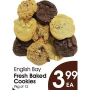 English Bay Fresh Baked Cookies - $3.99