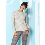 Crew Neck Pompom & Sequin Sweater - $21.95 ($22.05 Off)