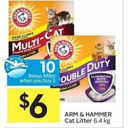 Arm & Hammer Cat Litter - $6.00
