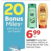 Garnier Fructis Hair Care Or Whole Blends Hair Care - $6.99