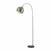Nolita Floor Lamp In Brushed Nickel/black - $181.99 ($78.00 Off)