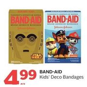 Band-Aid Kids' Deco Bandages - $4.99