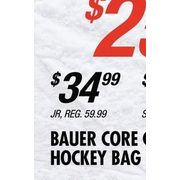 Bauer Core Junior Hockey Bag - $34.99 ($25.00 off)
