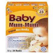 Baby Mum-Mum Rice Rusks  - $2.00