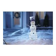 Canvas Twinkling Snowman - $99.99 (Up to 20% off)