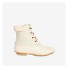 Quilted Duck Boots In Cream - $46.94 ($12.06 Off)