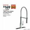 Allen + Roth Rhys Pull-Down Kitchen Faucet - $169.00 ($40.00 off)
