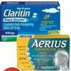 Aerius or Claritin Allergy Tablets - Up to 30% off
