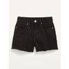 Extra High-Waisted Distressed Black Cut-Off Jean Shorts For Girls - $17.97 ($9.02 Off)