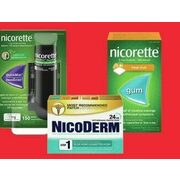 Nicorette Quickmist or Gum or Nicoderm Clear Step Patches  - 15% off
