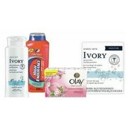 Olay, Ivory or Old Spice Body Wash or Olay or Ivory Bar Soap - $4.49