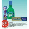 Fixodent Ultra Max Hold Denture Adhesive Cream, Crest Scope Classic Mouthwash Or Oral-B Manual Toothbrush - $6.99