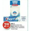 Oral-B Essential Floss, Crest Complete Or 3dwhite Toothpaste - $2.99