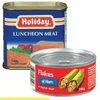 Maple Leaf Flaked Meat Or Holiday Luncheon Meat - 2/$3.00