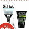 Schick Hydro Ultimate Comfort Disposable Razors, Hydro Sensitive Razor System Or L'oreal Men's Skin Care Products - Up to 20% off
