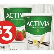 Danone Activa Yogurt - $3.00