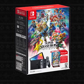 Nintendo BF Offers: Nintendo Switch OLED Super Smash Bros. Ultimate Bundle