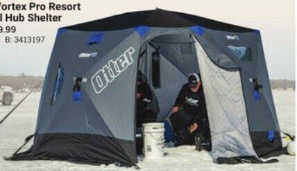 Bass Pro Shops: Otter Vortex Pro Resort Thermal Hub Shelter 
