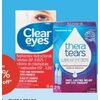 Clear Eyes or Thera Tears Eye Drops - Up to 15% off